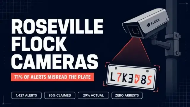 Roseville Flock Camera False Alerts: What the 71% Audit Found and What the City Did Next